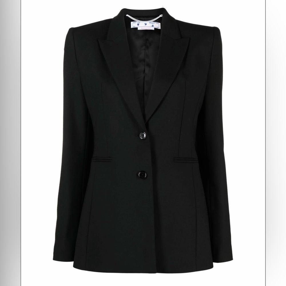 Off-White Tailored Single Breasted Blazer (Women’s) - 38IT (US 2 / X-Small)